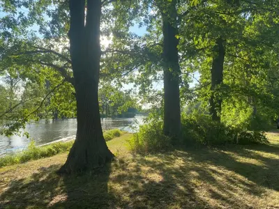 Naturlandschaft in der Nähe der Ferienwohnung