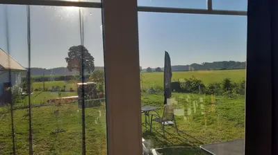 Ein Garten an der Unterkunft Ferienhaus Lotte