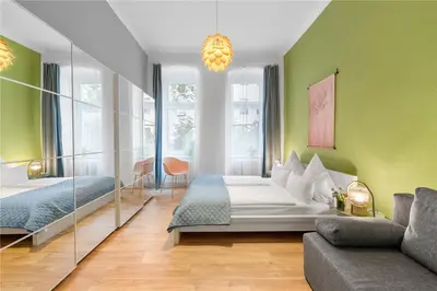 Ein Sitzbereich in der Unterkunft Holiday 33 Apartment I und N Mitte