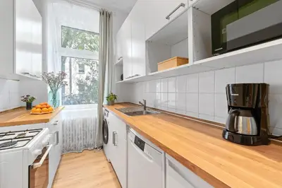 Küche/Küchenzeile in der Unterkunft Holiday 33 Apartment I und N Mitte