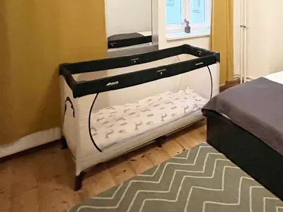 Ein Bett oder Betten in einem Zimmer der Unterkunft Holiday 33 Apartment I und N Mitte