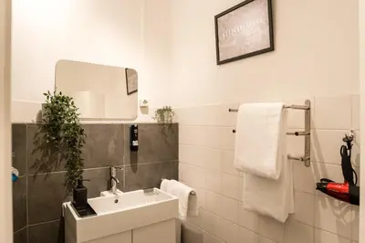 Ein Badezimmer in der Unterkunft Industrial Loft in Berlin Mitte