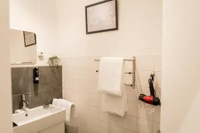 Ein Badezimmer in der Unterkunft Industrial Loft in Berlin Mitte