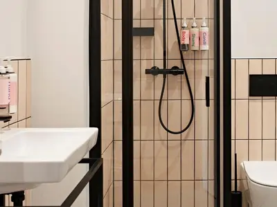 Ein Badezimmer in der Unterkunft Numa Berlin Novela