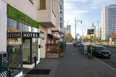 Das Gebäude in dem sich das Hotel befindet