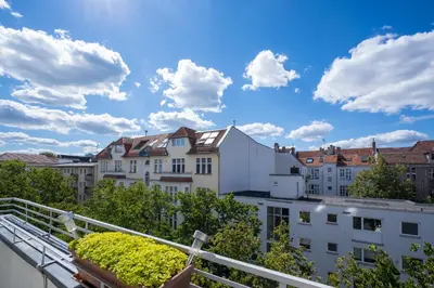 Das Gebäude in dem sich das Bed & Breakfast befindet
