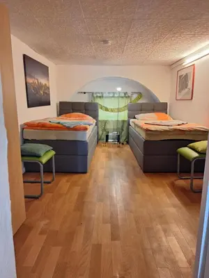 Ein Bett oder Betten in einem Zimmer der Unterkunft Spacey,central apartment near Alexanderplatz