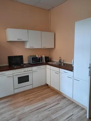 Küche/Küchenzeile in der Unterkunft Spacey,central apartment near Alexanderplatz