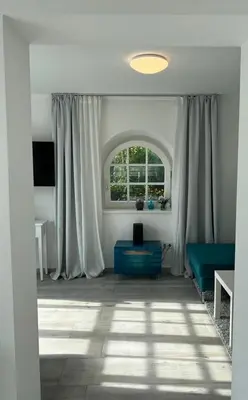 TV/Unterhaltungsangebot in der Unterkunft Wohnen an der Havel