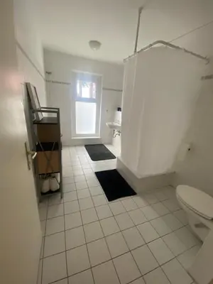 Ein Badezimmer in der Unterkunft Osthafen II