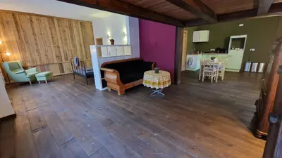 Küche/Küchenzeile in der Unterkunft Liebevoll sanierte Altbauwohnung