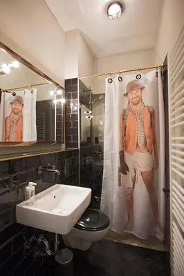 Ein Badezimmer in der Unterkunft Schillinger-Berlin am Tempelhofer Feld