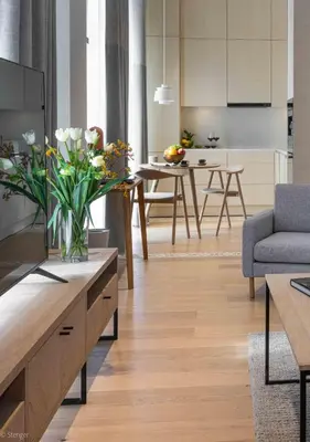 Ein Sitzbereich in der Unterkunft Mr(s)STiL Design Apartments