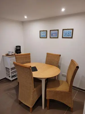 Grundriss der Unterkunft Haus Evelynchen Apartment 1 Deutschhof