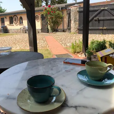 Kaffee-/Teezubehör in der Unterkunft Ferien direkt am Wasser