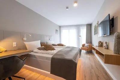 TV/Unterhaltungsangebot in der Unterkunft Design Apartments Potsdam - Luise