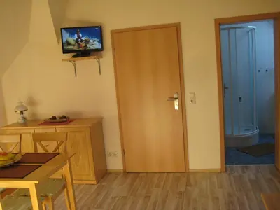 TV/Unterhaltungsangebot in der Unterkunft Storchenblick