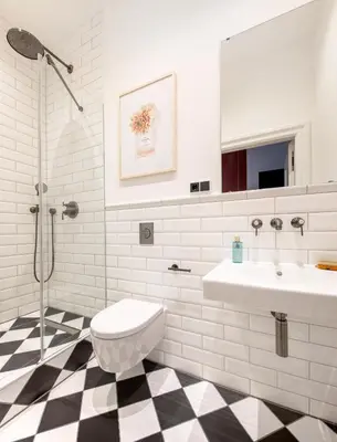 Ein Badezimmer in der Unterkunft ipartment Berlin Kurfürstendamm