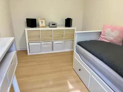 Ein Bett oder Betten in einem Zimmer der Unterkunft Town meets Country