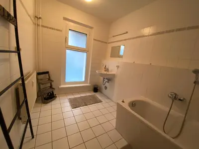 Ein Badezimmer in der Unterkunft Osthafen III