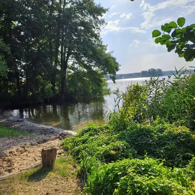 Naturlandschaft in der Nähe des Ferienhauses