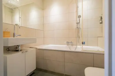 Ein Badezimmer in der Unterkunft The Good Place in Kreuzberg Berlin
