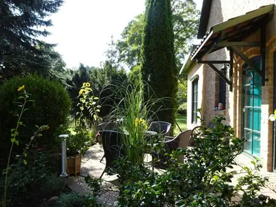 Ein Garten an der Unterkunft Ferienanlage Waschbär Country