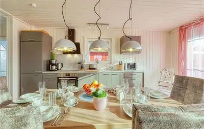 Küche/Küchenzeile in der Unterkunft Gorgeous Home In Zerpenschleuse
