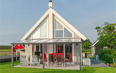 Das Gebäude in dem sich das Ferienhaus befindet