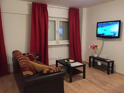 TV/Unterhaltungsangebot in der Unterkunft Potsdamer Platz-Top Spot Studio 1