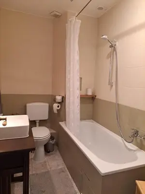 Ein Badezimmer in der Unterkunft Bensdorfer Mühle - Auszeit in Brandenburg