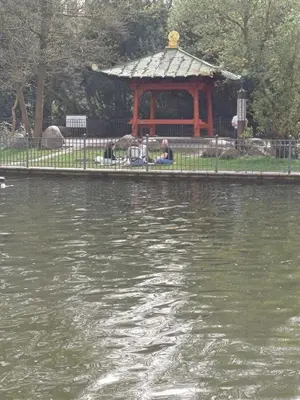 Blick auf einen Fluss in der Nähe der Ferienwohnung