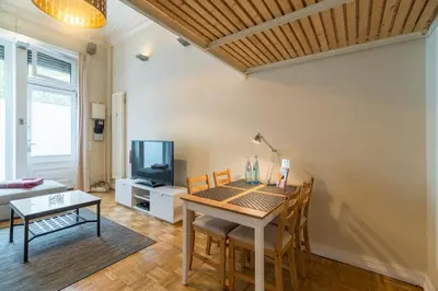 TV/Unterhaltungsangebot in der Unterkunft Urban Stuck Kreuzberg