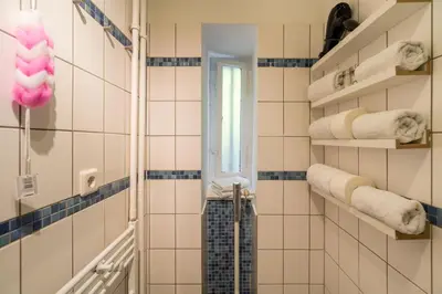 Ein Badezimmer in der Unterkunft Urban Stuck Kreuzberg