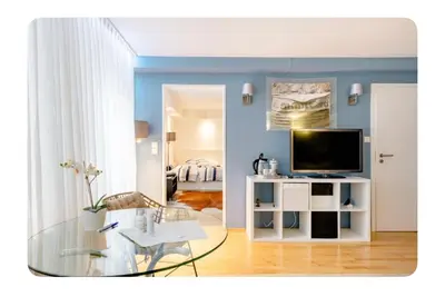 TV/Unterhaltungsangebot in der Unterkunft Micro Apartment Berlin