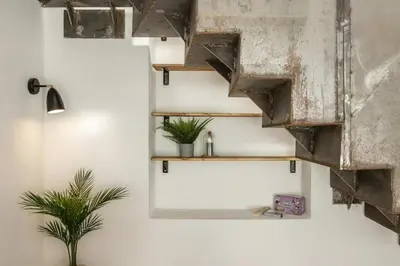 Grundriss der Unterkunft Factory Loft Duplex -40sqm- near Antonplatz
