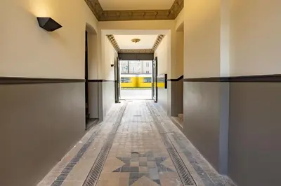 Grundriss der Unterkunft Brick & Beam Loft Duplex -30sqm- near Antonplatz
