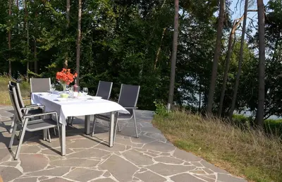 Naturlandschaft in der Nähe des Ferienhauses