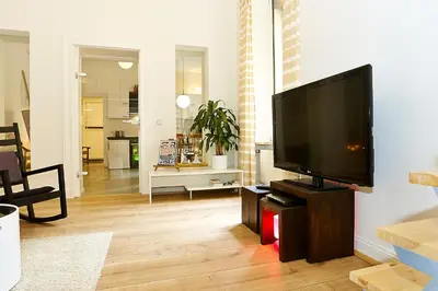 TV/Unterhaltungsangebot in der Unterkunft Urban Art Kreuzberg