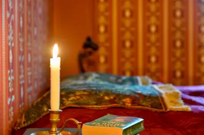 Ein Bett oder Betten in einem Zimmer der Unterkunft Buchholz Saloon