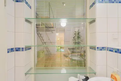 Ein Badezimmer in der Unterkunft Urban Pistazie Kreuzberg