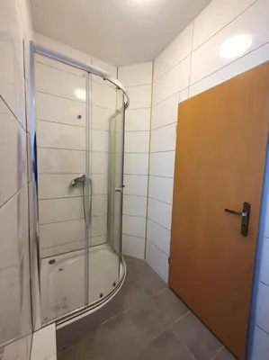 Ein Badezimmer in der Unterkunft R&B Hotel