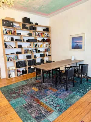 Grundriss der Unterkunft Schönes Loft mit Kamin in Mitte Gesundbrunnen