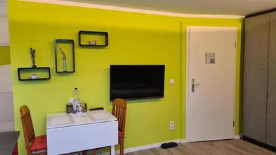TV/Unterhaltungsangebot in der Unterkunft Helles Apartment in Berlin-Mariendorf