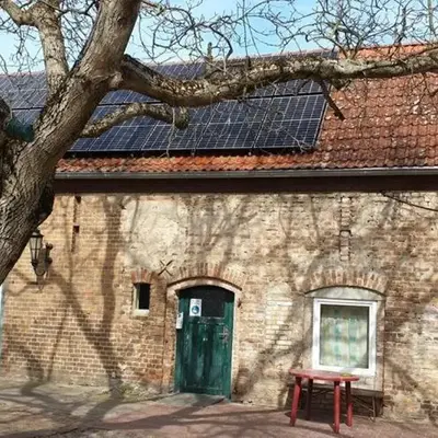 Montage Wohnung zum Walnussbaum Deutschhof