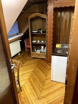 Küche/Küchenzeile in der Unterkunft Ferienwohnung im Spreewald, Nähe Lübben