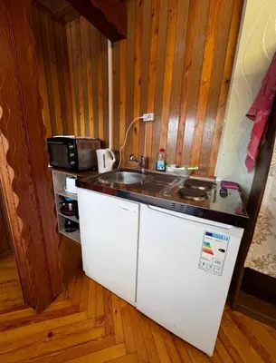 Küche/Küchenzeile in der Unterkunft Ferienwohnung im Spreewald, Nähe Lübben