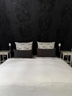 Ein Bett oder Betten in einem Zimmer der Unterkunft Luxury Apartment Amina