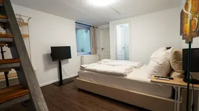 TV/Unterhaltungsangebot in der Unterkunft Boxi Jungle House - unique in Friedrichshain - 3BR