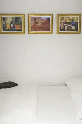 Ein Bett oder Betten in einem Zimmer der Unterkunft Central, cozy & beautiful designed 2-rooms Apt. near river